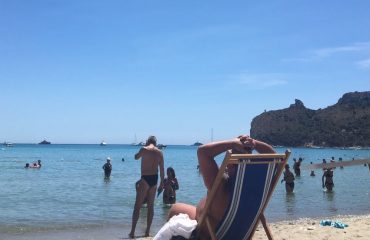 mare poetto sole caldo