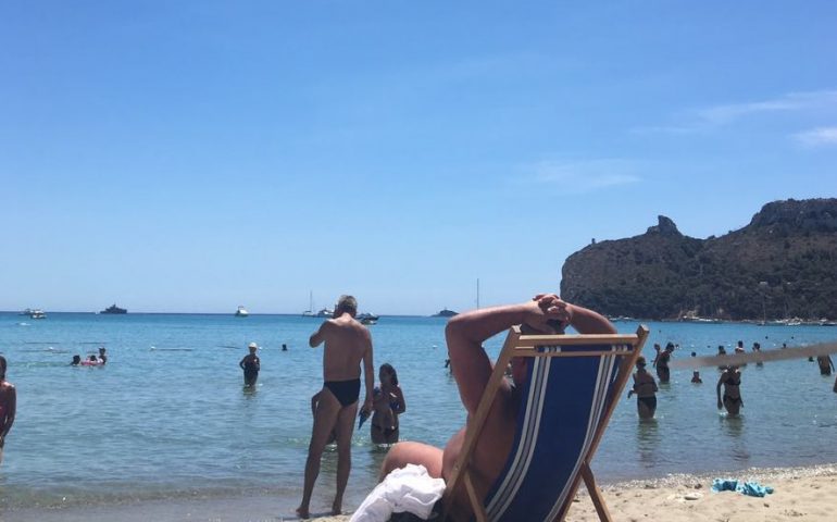 mare poetto sole caldo