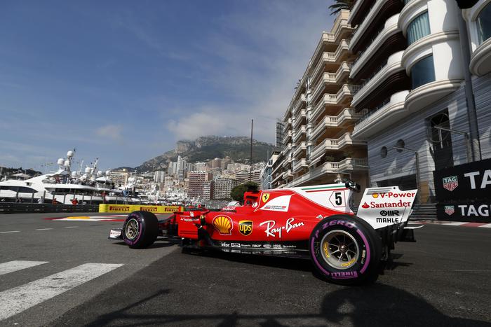Trionfo della Ferrari a Montecarlo: Vettel precede Raikkonen, vittoria della Rossa nel Principato dopo 16 anni