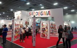 Lo stand della Regione Sardegna al Salone del libro 2017