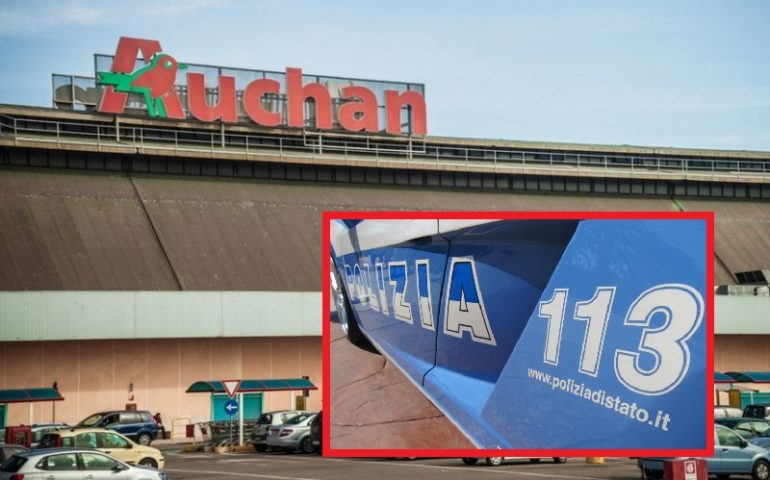Rubano liquori, cinture e arnesi all’Auchan: arrestati due lituani