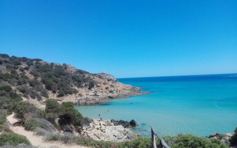 Chia - Cala del morto (Foto Mario Marcis)