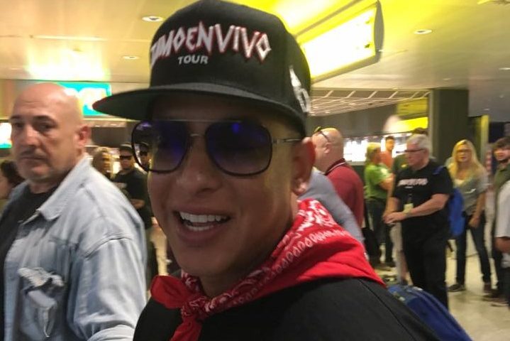Daddy Yankee è arrivato a Cagliari per il megaconcerto di stasera all’Arena Sant’Elia (FOTO)