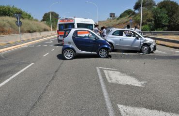 Incidente via dei conversi polizia municipale