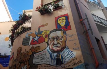 Orgosolo - murale dedicato a Salvador Allende