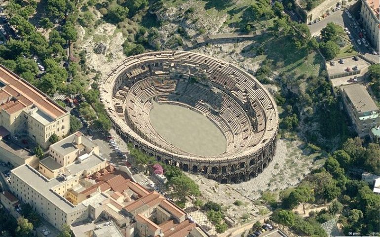 Ecco come appariva l’Anfiteatro romano di Cagliari in origine