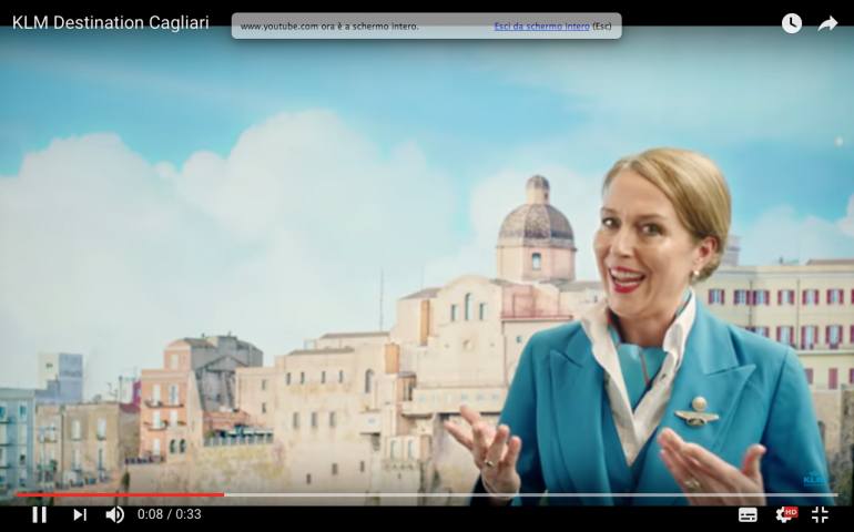 Cagliari “Capitale della Sardegna”: un video della compagnia olandese Klm che vale più di una pubblicità