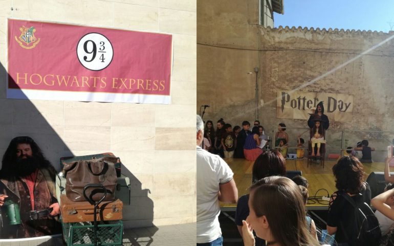 Via Redipuglia come Hogwarts: Cagliari invasa dai fan di Harry Potter per il “Potter day” (FOTO)