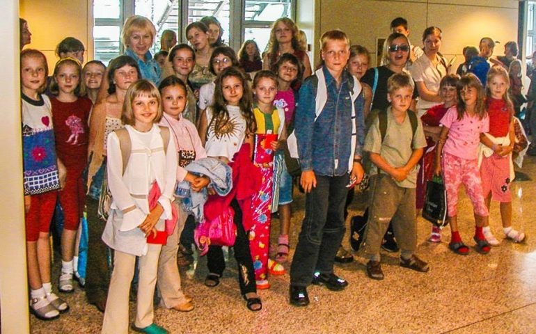 bambini bielorussi progetto chernobyl ospitati in sardegna