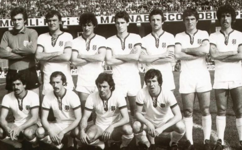 cagliari calcio squadra formazione 1976 1977