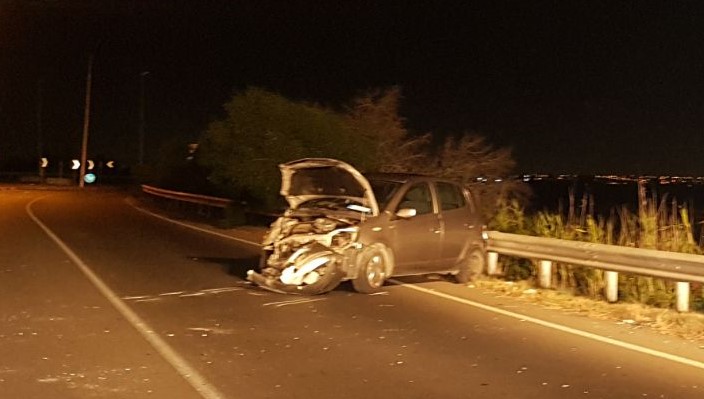 incidente viale poetto cagliari donna contro palo dell'illuminazione