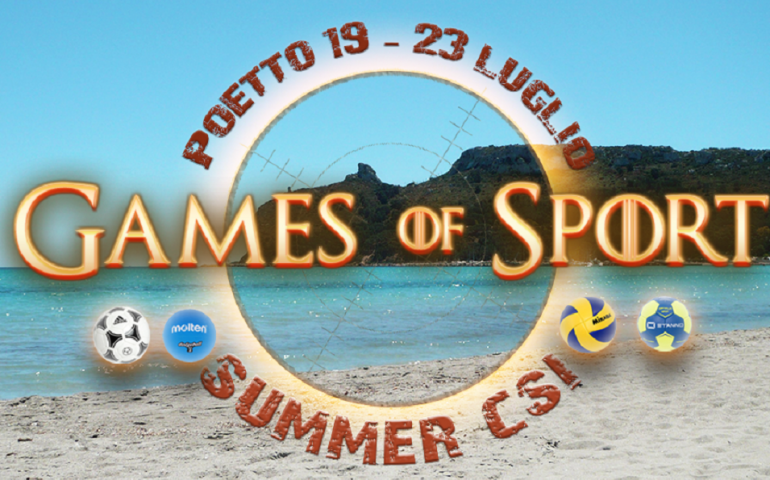 Poetto, da lunedì cinque giorni di sport in spiaggia per GAMES OF SPORT 2017