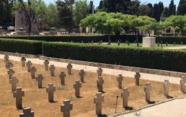 Caduti italiani caduti tedeschi al cimitero di San Michele - foto di Silvia Podda