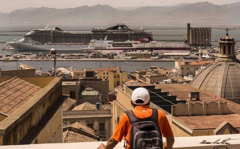 Una splendida Cagliari nello scatto di un nostro lettore