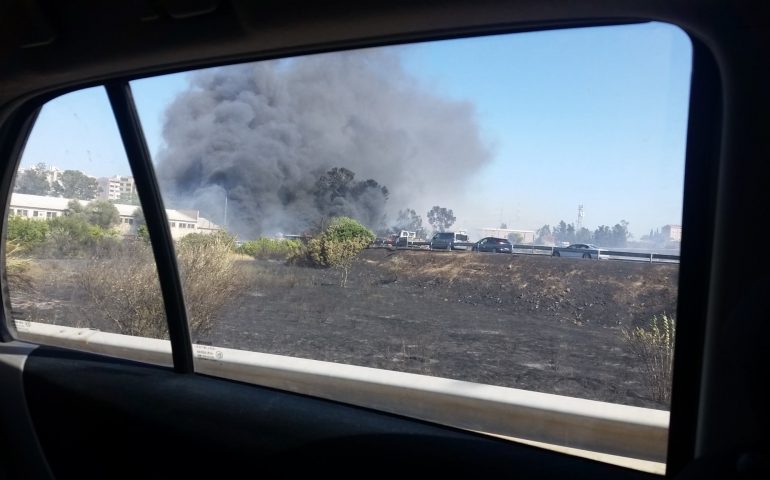 Incendio 131 554 cagliari 2