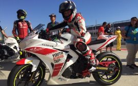 Michele Cuccu motociclista 11 anni