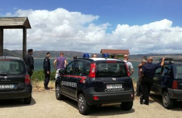 Orroli, tre dispersi nel lago Mulargia