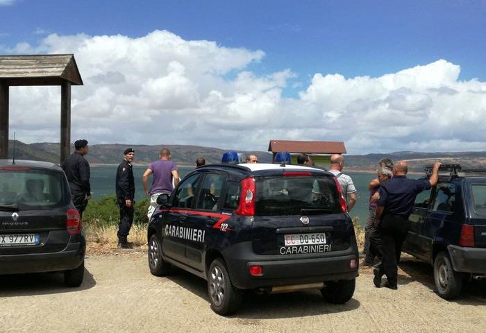 Orroli, tre dispersi nel lago Mulargia