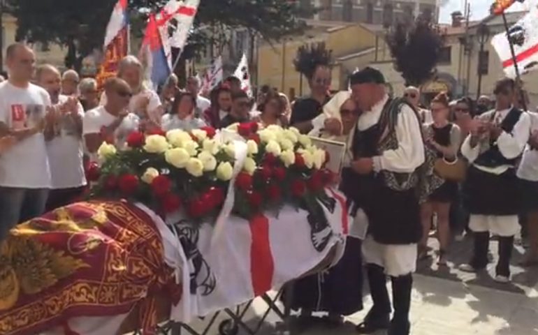 Terralba e gli indipendentisti Sardi hanno dato l’ultimo saluto a Doddore Meloni