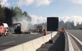 incidente germania autostrada