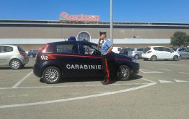 rapina auchan carabinieri