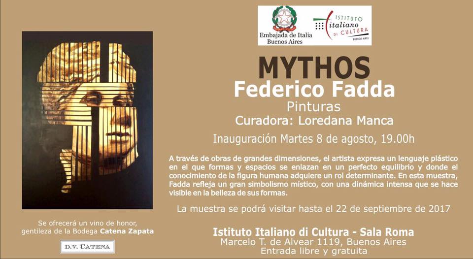 Mythos Federico Fadda - locandina