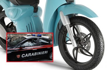Scarabeo rubato via alziator carabinieri