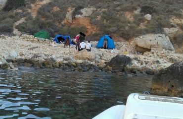 cala fighera tende multa polizia municipale
