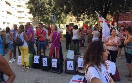 Cagliari scuola manifestazione