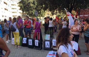 Cagliari scuola manifestazione