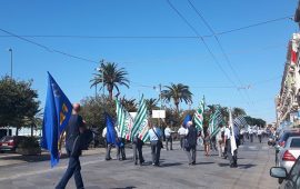 Corteo Ctm sciopero Cagliari