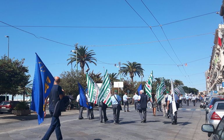 Corteo Ctm sciopero Cagliari