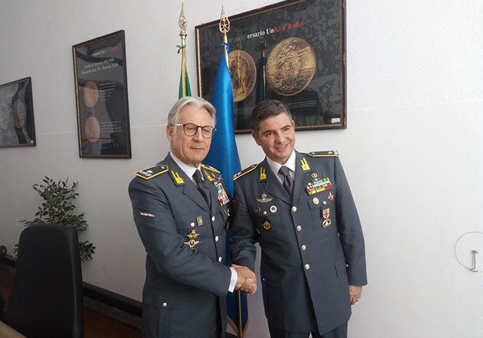 “Lascio una terra stupenda”. Il saluto del Generale Ianni, Comandante provinciale della Gdf Cagliari, al suo posto il Generale Vezzoli
