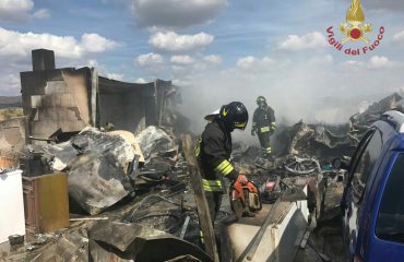 Incendio appartamento sa serriscedda 6