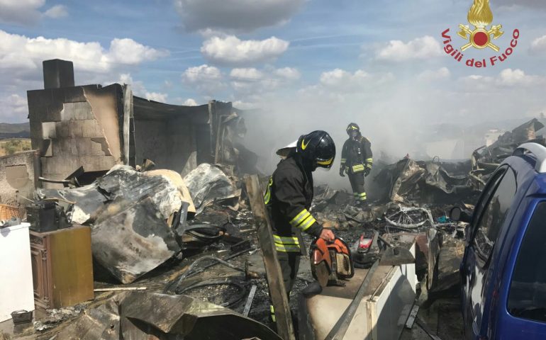 Incendio appartamento sa serriscedda 6