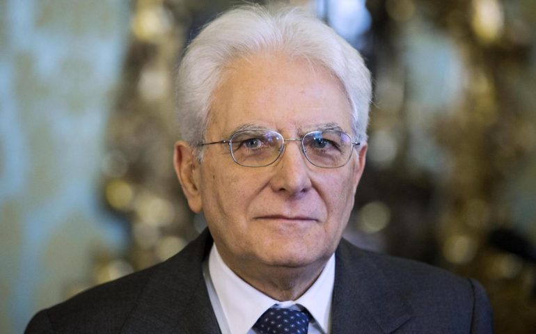 Il presidente della Repubblica Sergio Mattarella - Foto Roberto Monaldo / LaPresse