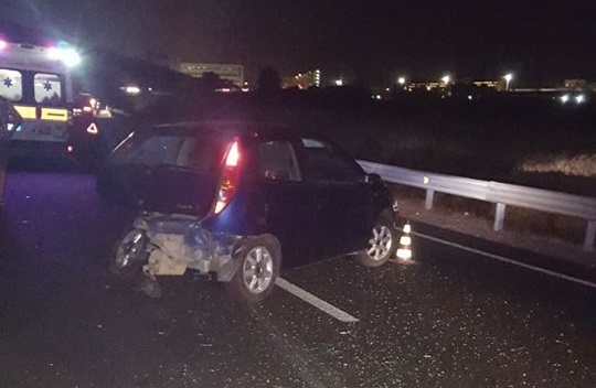 Incidente stradale sulla statale 195, in due finiscono all’ospedale