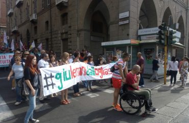 manifestazione contro riforma ospedaliera via roma2