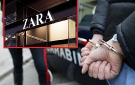 zara carabinieri arresto