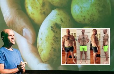 Andrew Taylor mangia solo patate per un anno e perde 50 chili dieta australia