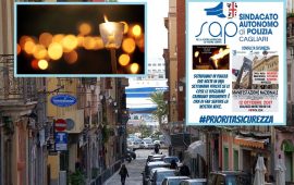 Fiaccolata per la sicurezza anche il sap partecipa