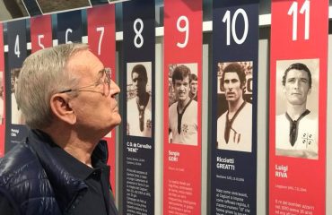 Gigi Riva al museo del Cagliari alla Sardegna Arena 6