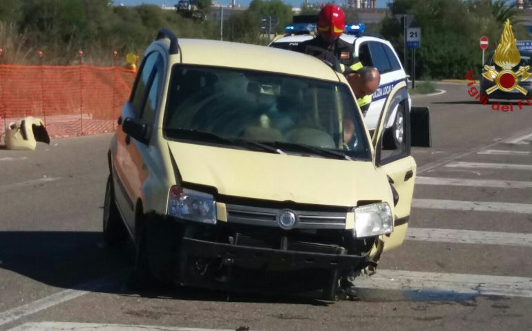 Incidente stradale sarroch ss 195