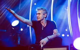 Ligabue in concerto a Padova durante il Made in Italy-Palasport tour 2017 - Foto Profilo ufficiale Facebook