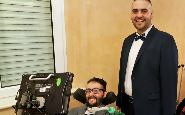 Andrea il dj e Paolo il cuoco uniti contro la sla: stessa malattia, ma stesso sorriso e stessa voglia di combattere