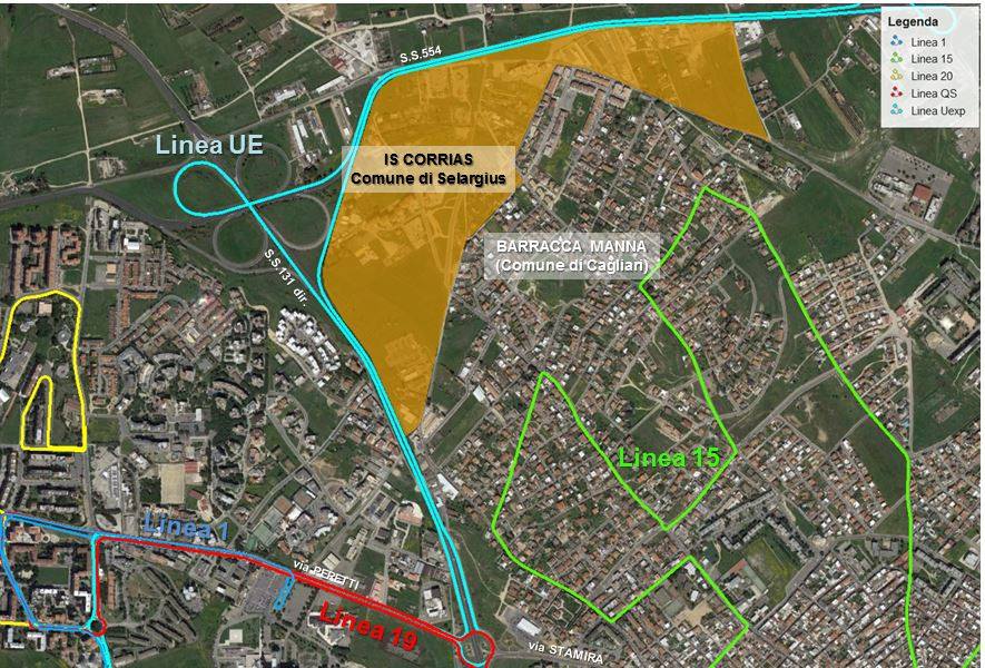 Nuove linee Ctm cambiano la 13, University Express e CEP. Is Corrias e Quartiere Europeo non
