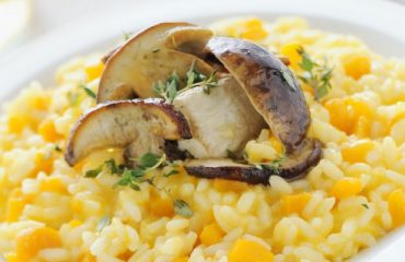 La ricetta Vistanet di oggi: risotto alla zucca e ai funghi porcini, un piatto semplice e buonissimo