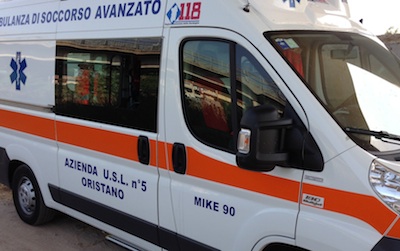 Grave incidente a Oristano: giovane rischia di perdere la gamba
