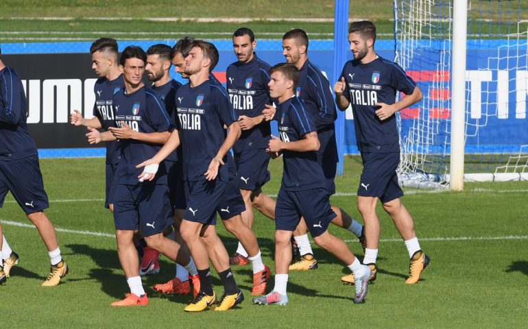 Nicolò Barella in Nazionale maggiore: prime foto in azzurro per la giovane promessa del Cagliari