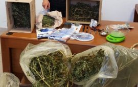 droga carbonia arresto marijuana carabinieri